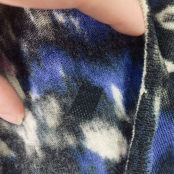 Guinevere Open Front Cardigan Sweater 3/4 Wide Sleeve 100% Merino Wool Casual - Picture 5 of 13